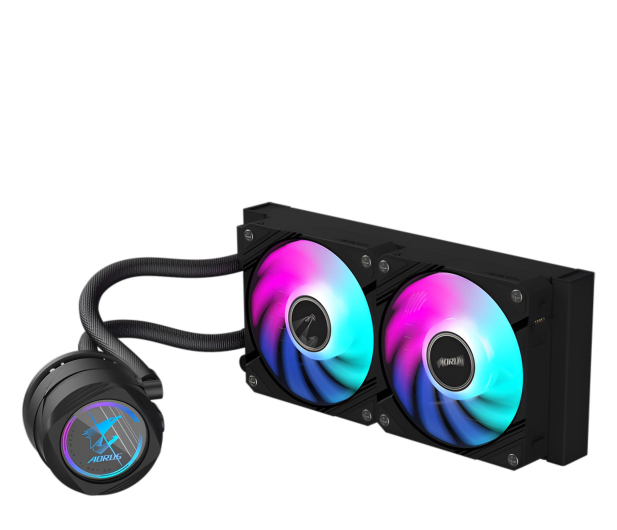 GIGABYTE WaterForce II 240 ARGB 2x120mm - 1326287 - zdjęcie 2